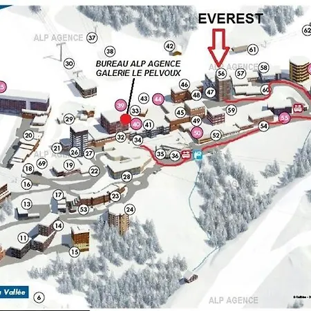 L'everest - 2 Pers- L'everest - 015ev- Plagne Centre Mae-1774 Apartment La Plagne